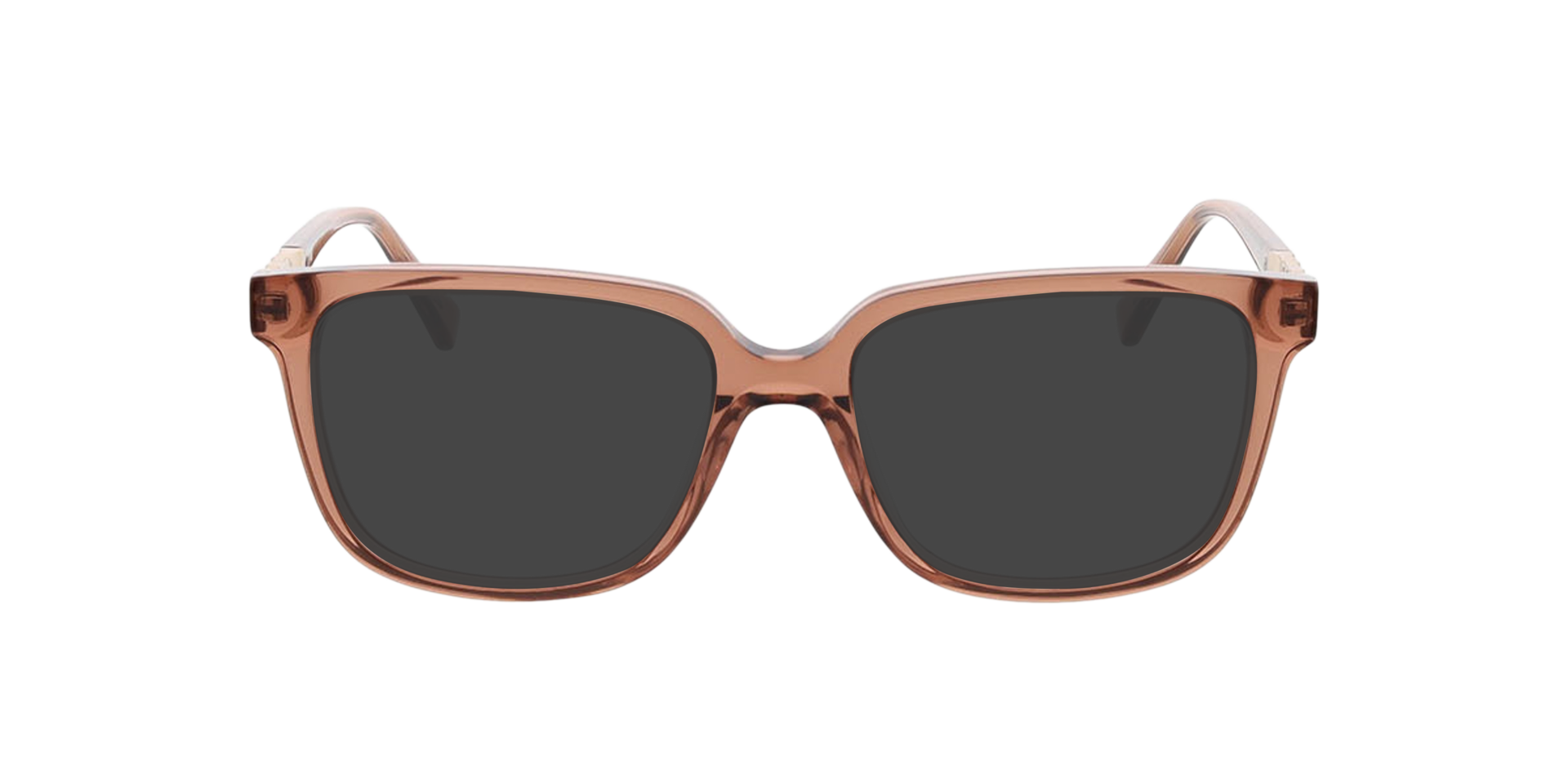 Scarlett Kristallrosa AcetatEyeglass Frames von B24, mit getönten Gläsern