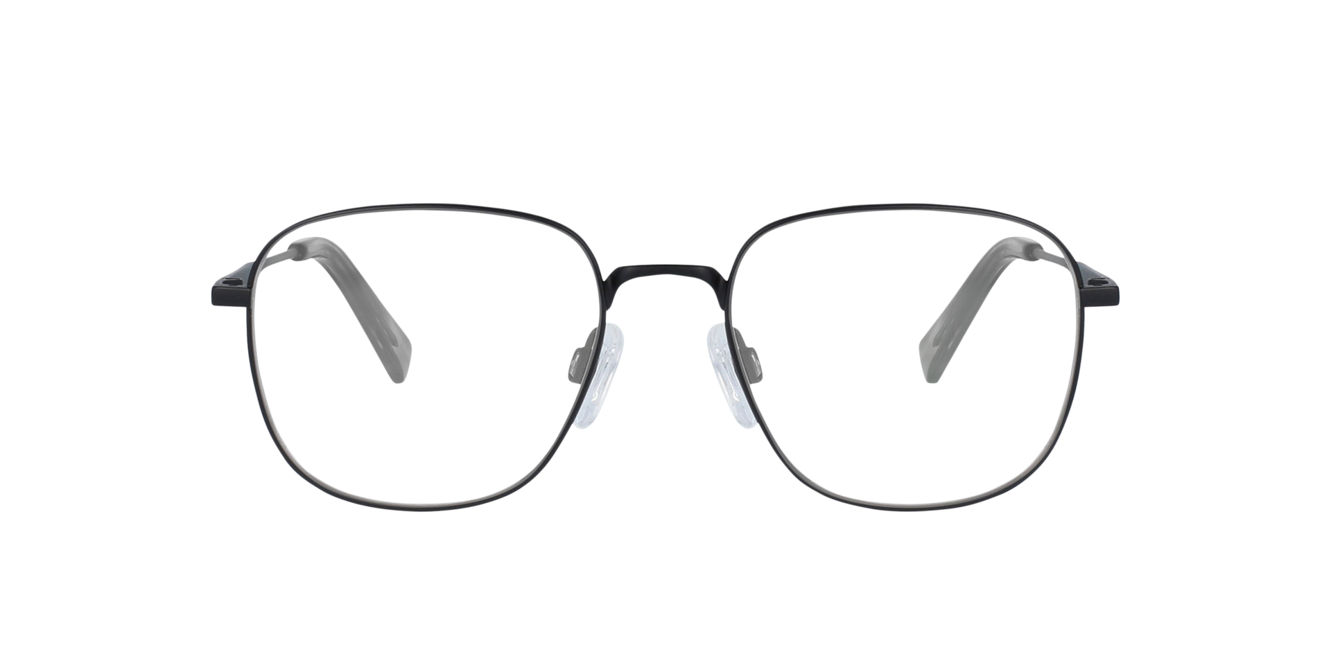 Rider Black Titanium TitaanEyeglass Frames van B24, Vooraanzicht