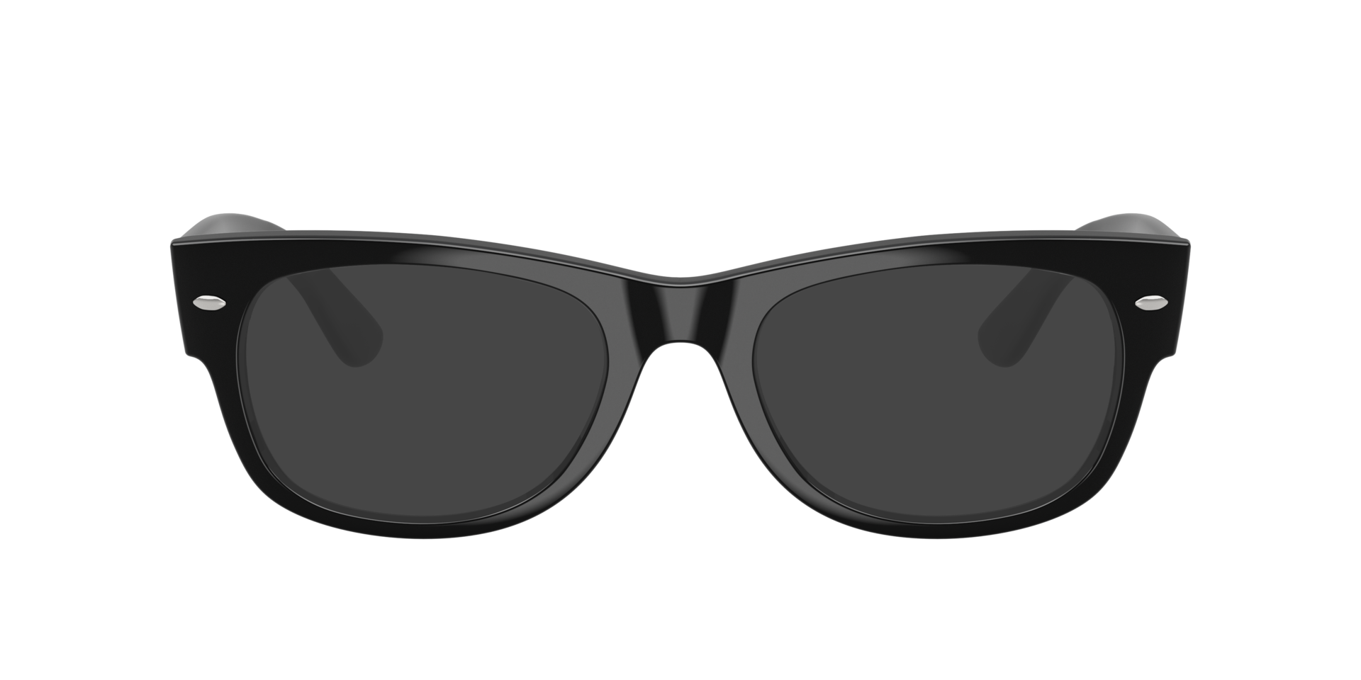 RB0832V Zwart KunststofEyeglass Frames van B24, met getinte lenzen