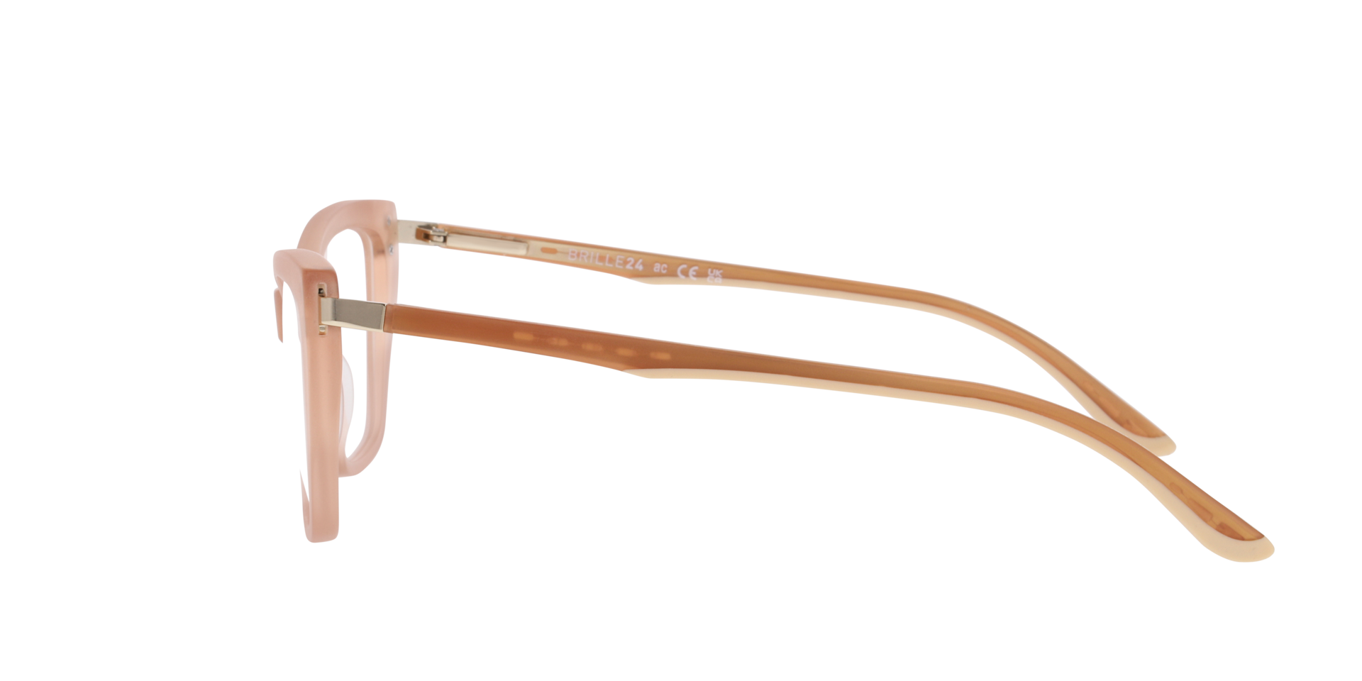 Lille Crystal Beige AcetatEyeglass Frames von B24, Seitenansicht