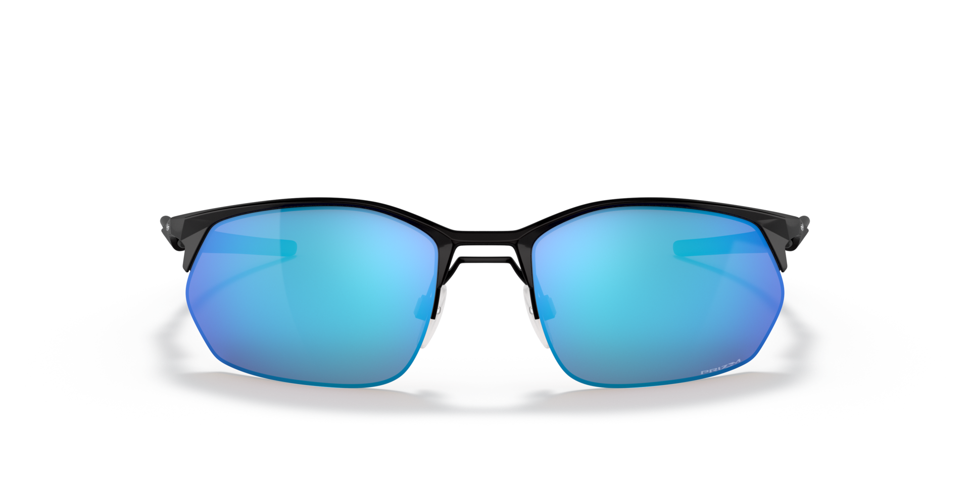 Wire Tap 2.0 Schwarz satiniert MetallSunglass Frames von B24, Vorderansicht