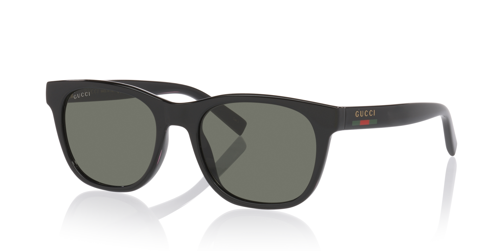GG1985S Zwart KunststofSunglass Frames van B24, Hoekweergave