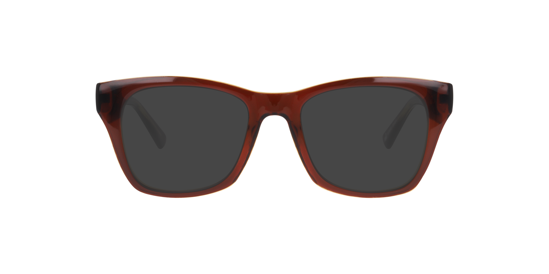 Brighton Crystal Braun KunststoffEyeglass Frames von B24, mit getönten Gläsern
