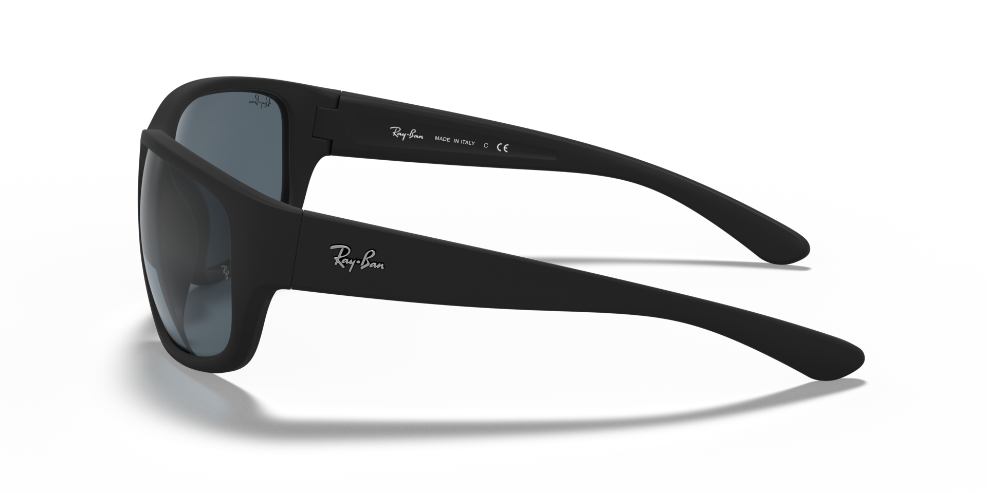 RB4300 Schwarz KunststoffSunglass Frames von B24, Seitenansicht