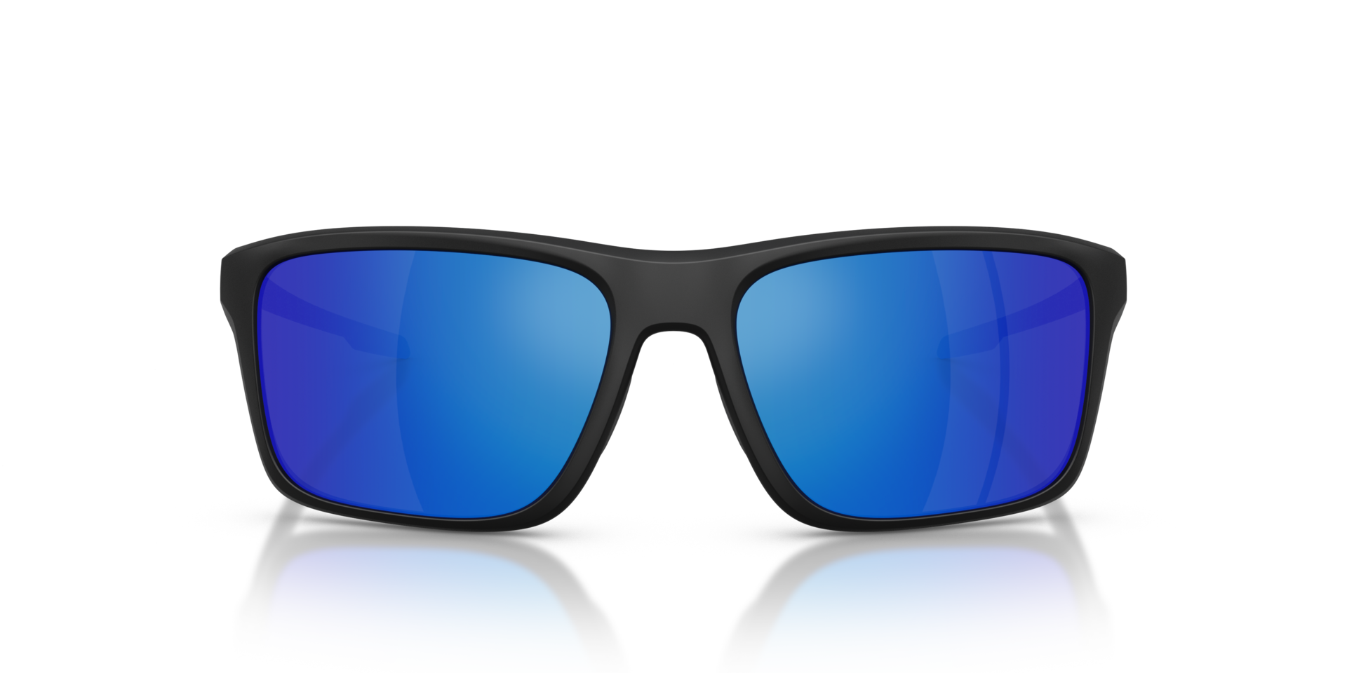 XD9043 Matt Schwarz KunststoffSunglass Frames von B24, Vorderansicht