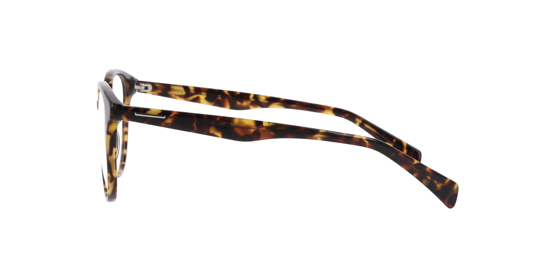 Norfolk Havana AcetaatEyeglass Frames van B24, Zijaanzicht