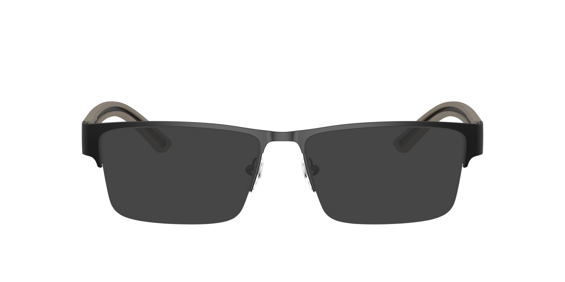 Rubberized Matte Black EA1182 -  Metal Sonnenbrillen