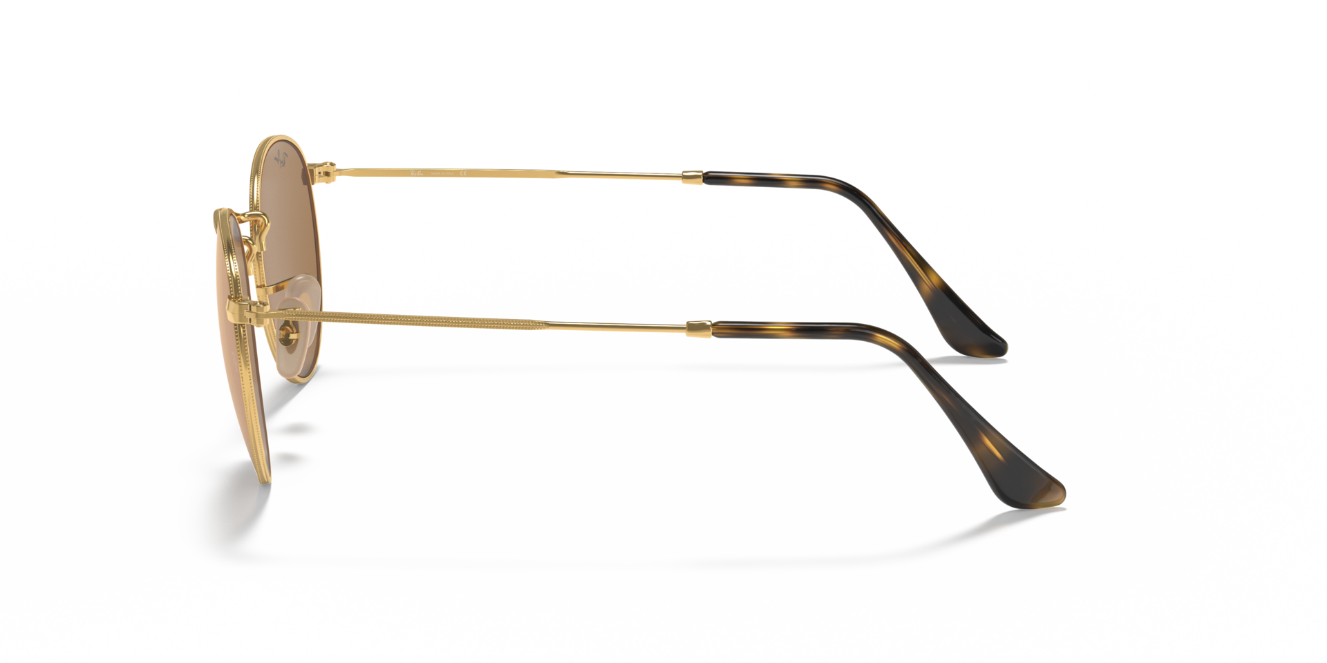 RB3447N Arista Gold MetallSunglass Frames von B24, Seitenansicht