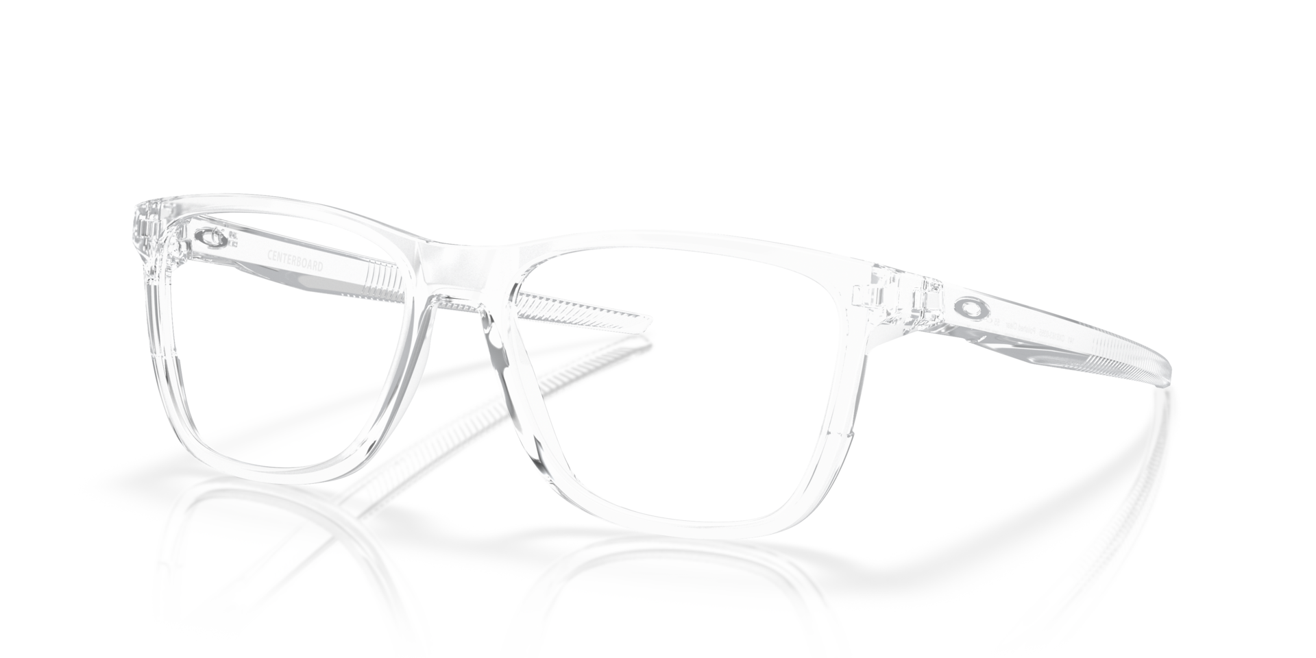 Centerboard Glanzend transparant KunststofEyeglass Frames van B24, Hoekweergave