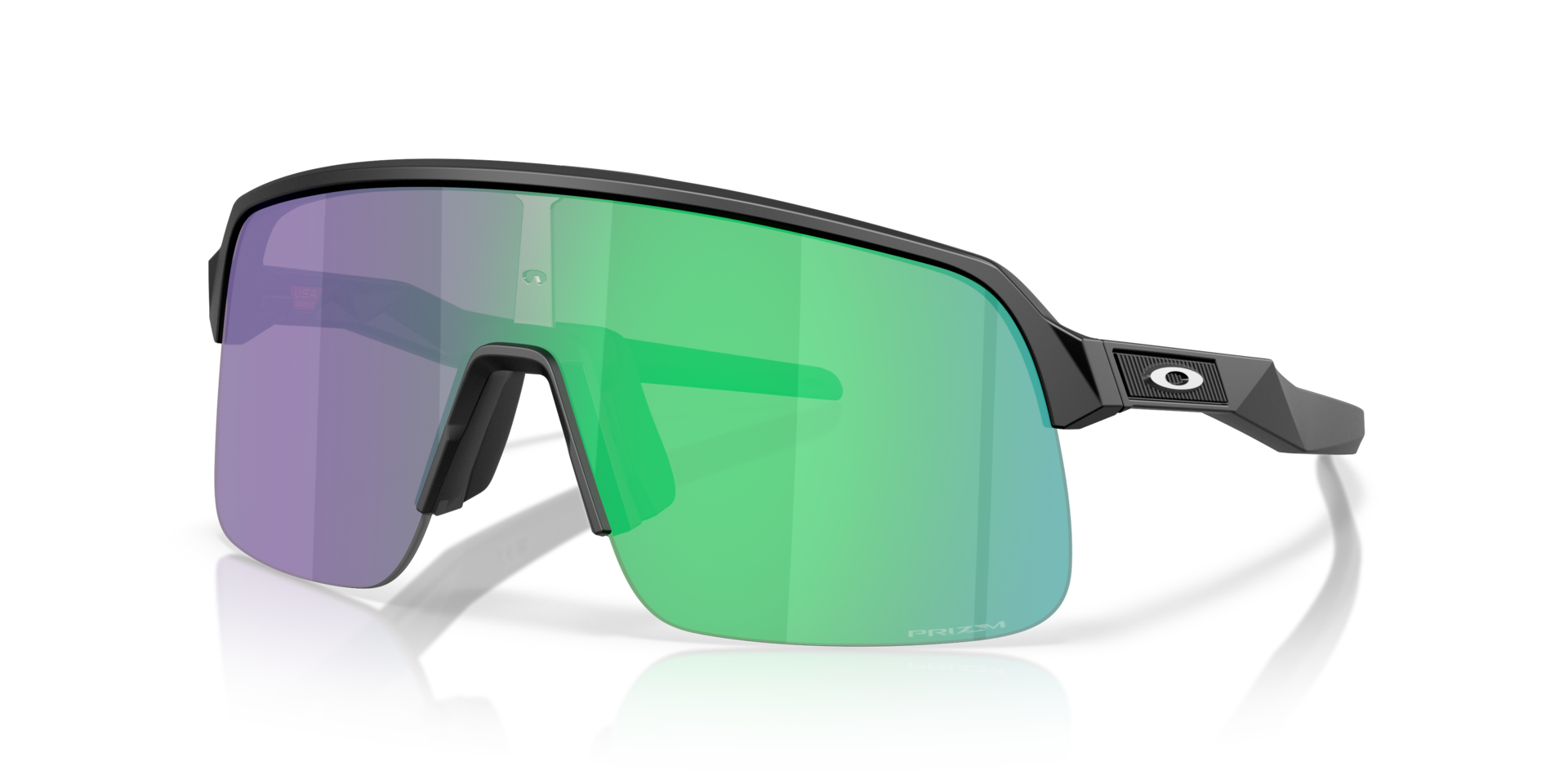 Sutro™ Lite S Matt Schwarz KunststoffSunglass Frames von B24, Dreiviertelansicht