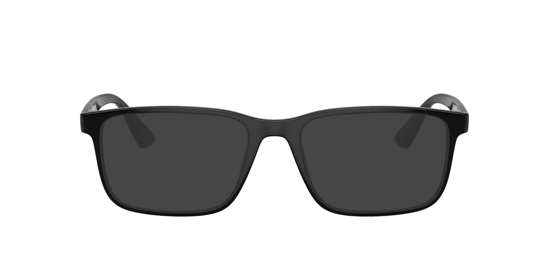 RB7241D Zwart KunststofEyeglass Frames van B24, met getinte lenzen