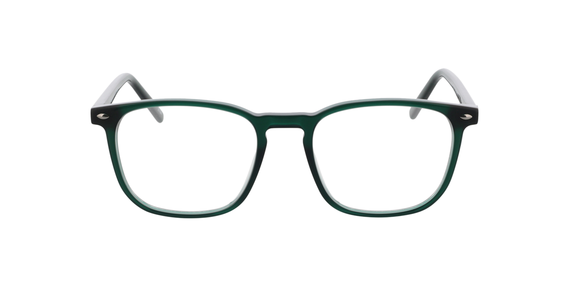 Tilbury Crystal Grün AcetatEyeglass Frames von B24, Vorderansicht