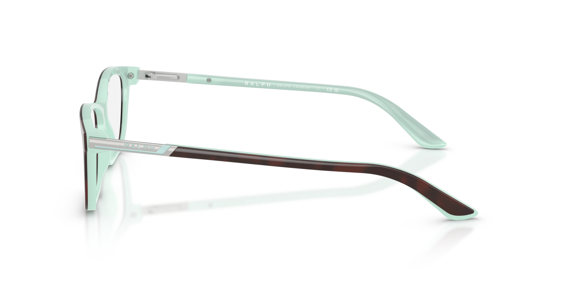 RA7044 Havana AcetatEyeglass Frames von B24, Seitenansicht