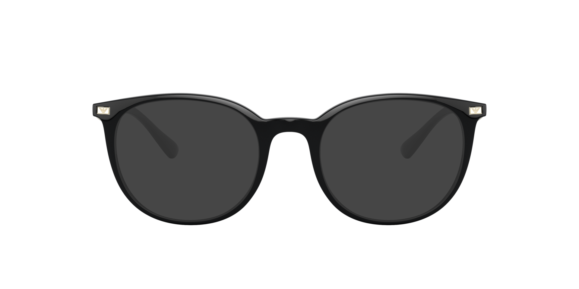 EA3168 Schwarz glänzend KunststoffEyeglass Frames von B24, mit getönten Gläsern
