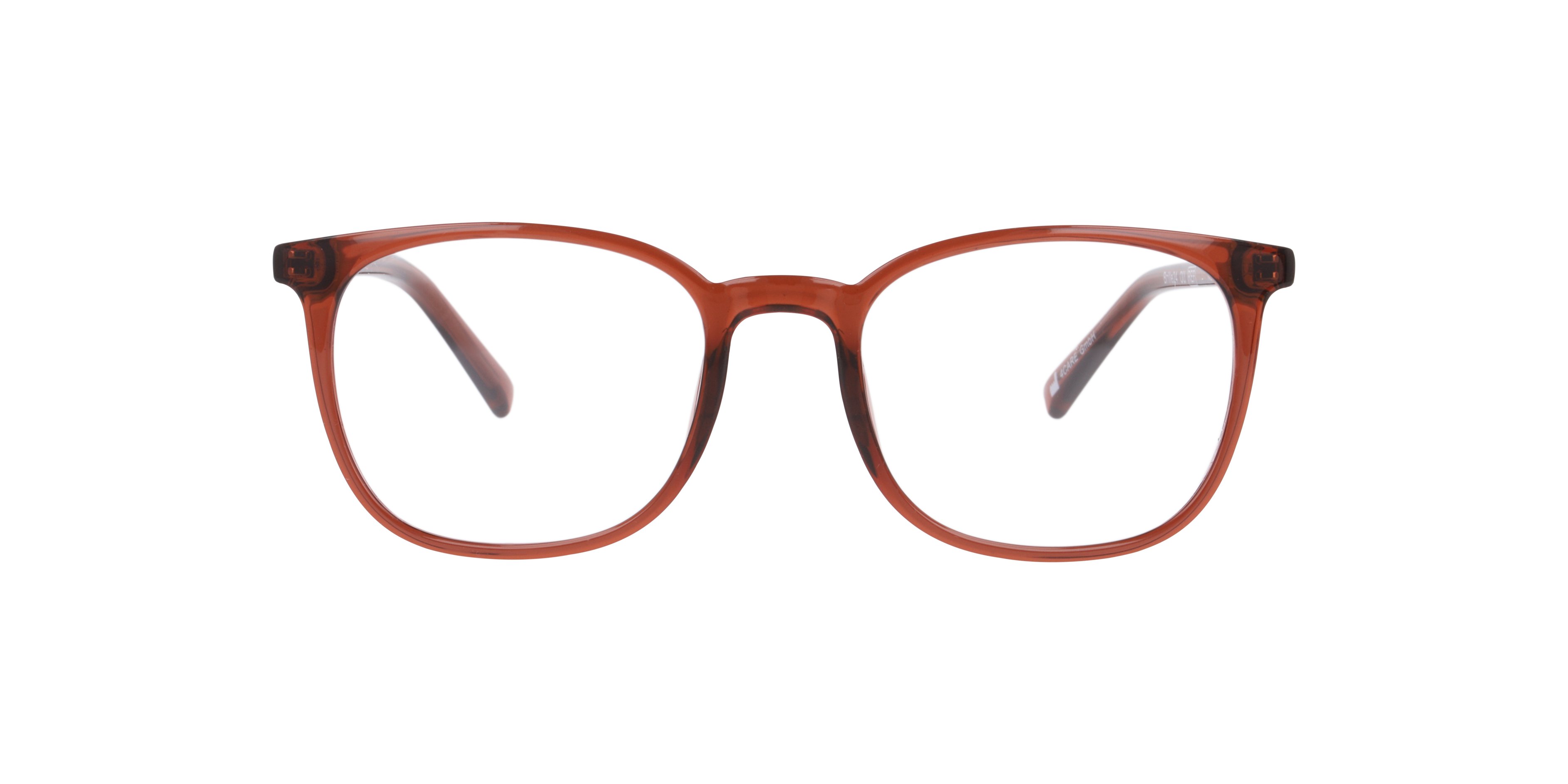 Nevada Kristalrood KunststofEyeglass Frames van B24, Vooraanzicht