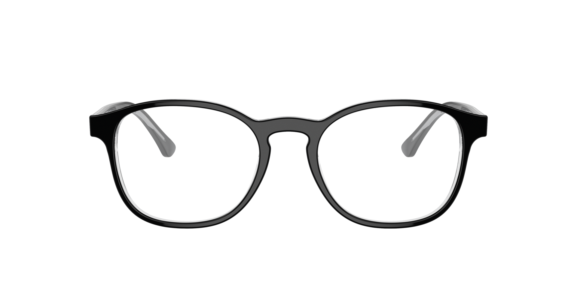 Zwart op transparant RB5417 -  Acetate Brillen
