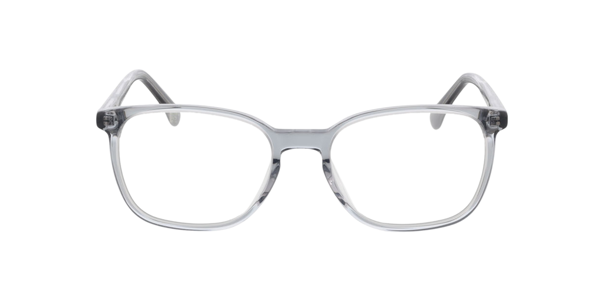 Kensington Grijs  &  tweelaags grijs Havana AcetaatEyeglass Frames van B24, Vooraanzicht
