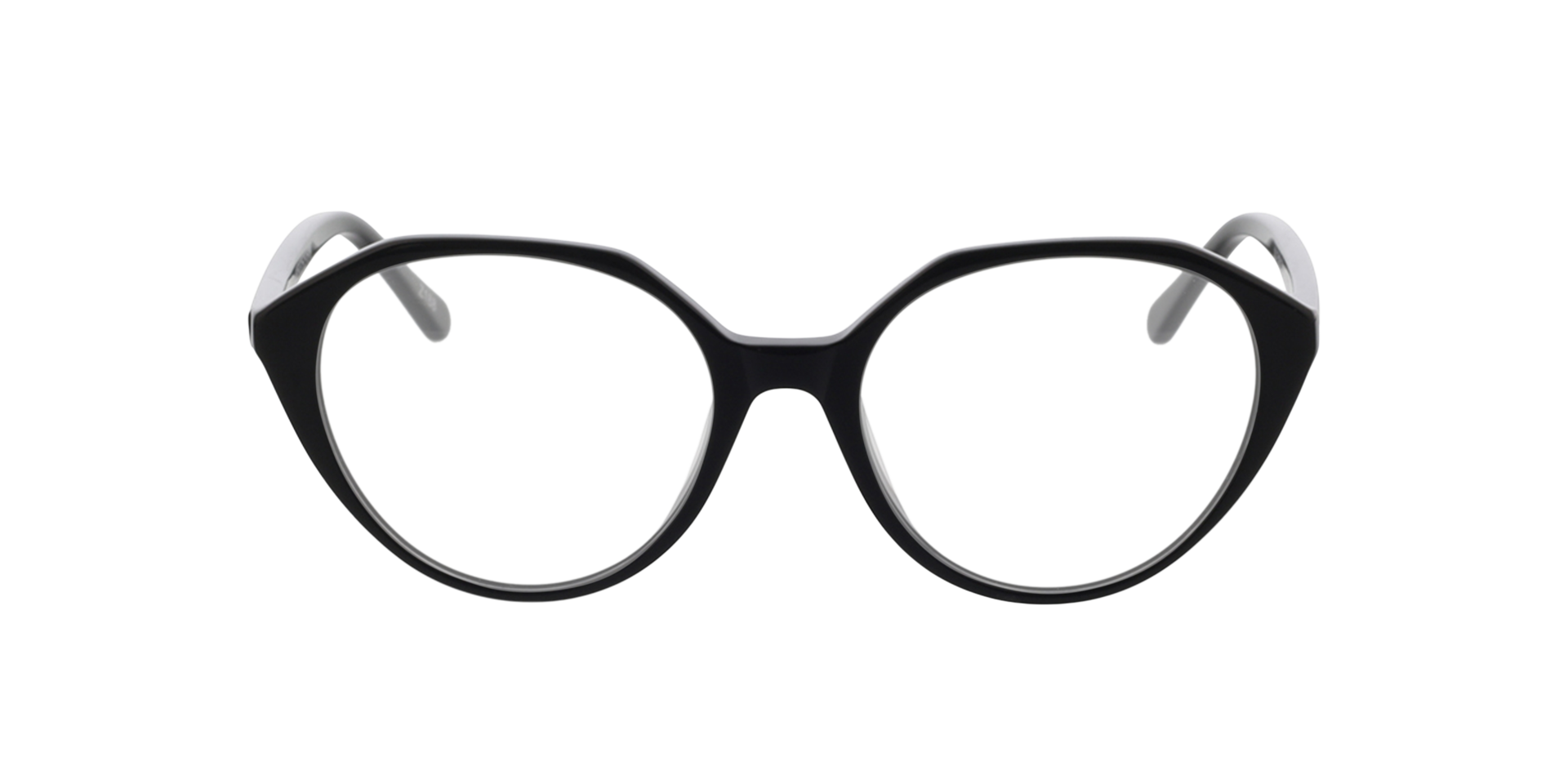 Sabine Zwart AcetaatEyeglass Frames van B24, Vooraanzicht