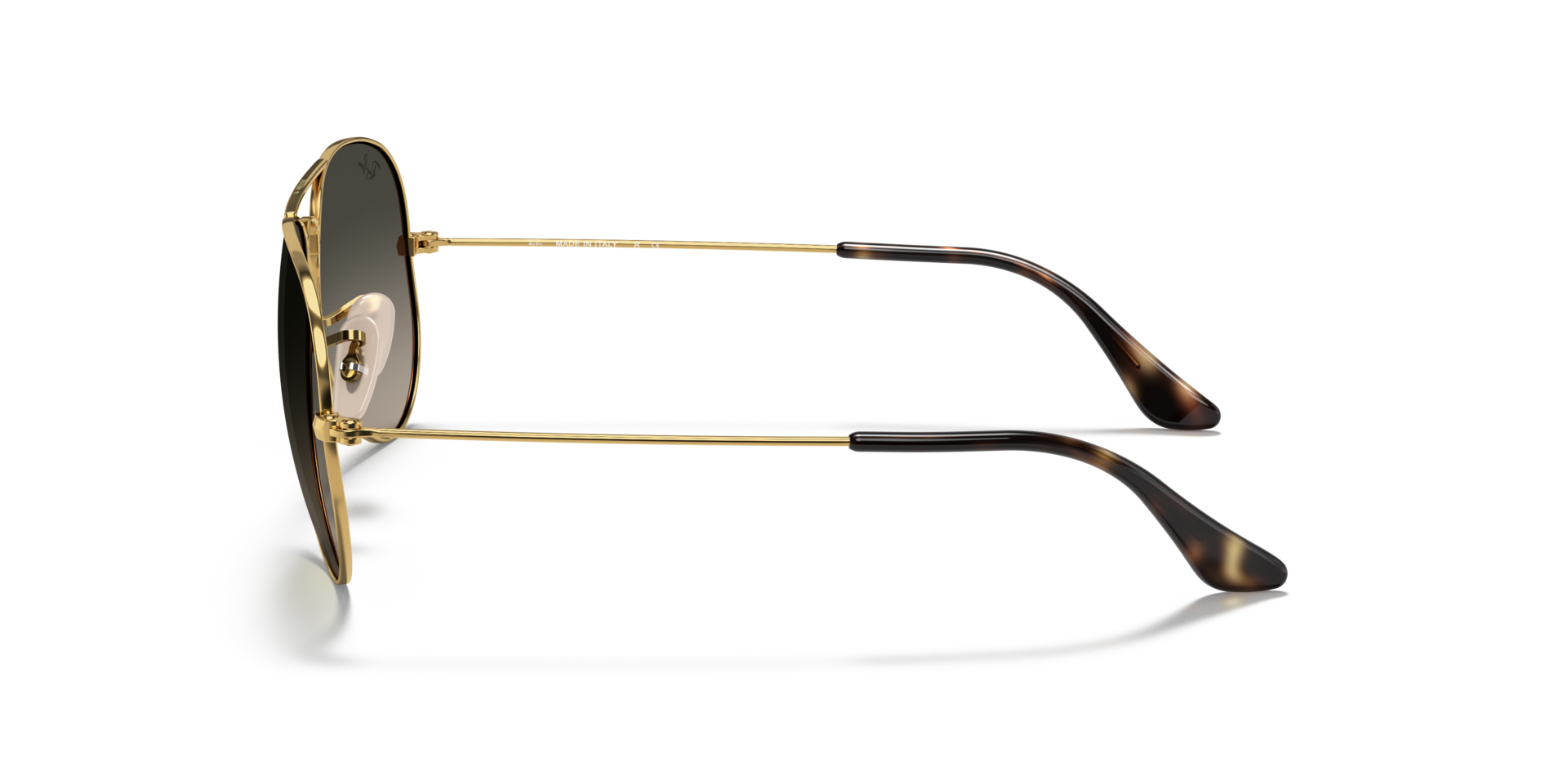RB3025 Arista goud MetaalSunglass Frames van B24, Zijaanzicht