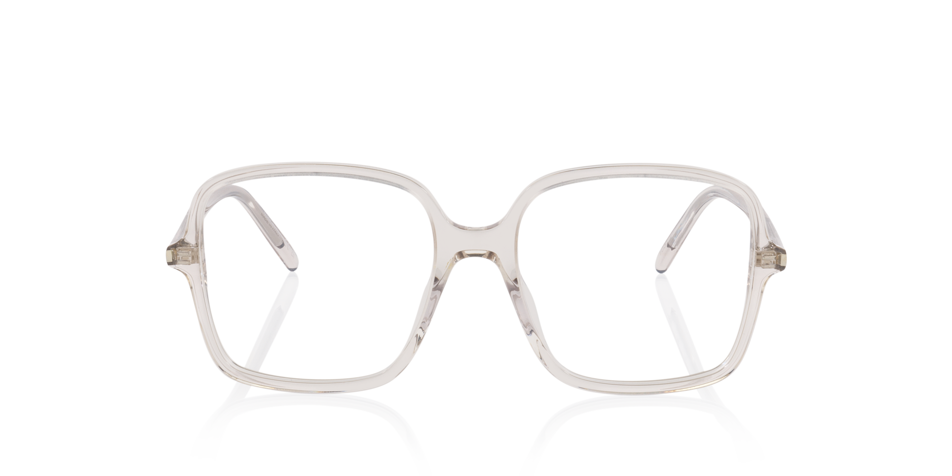 Sl 892 Brown Light AcetaatEyeglass Frames van B24, Vooraanzicht