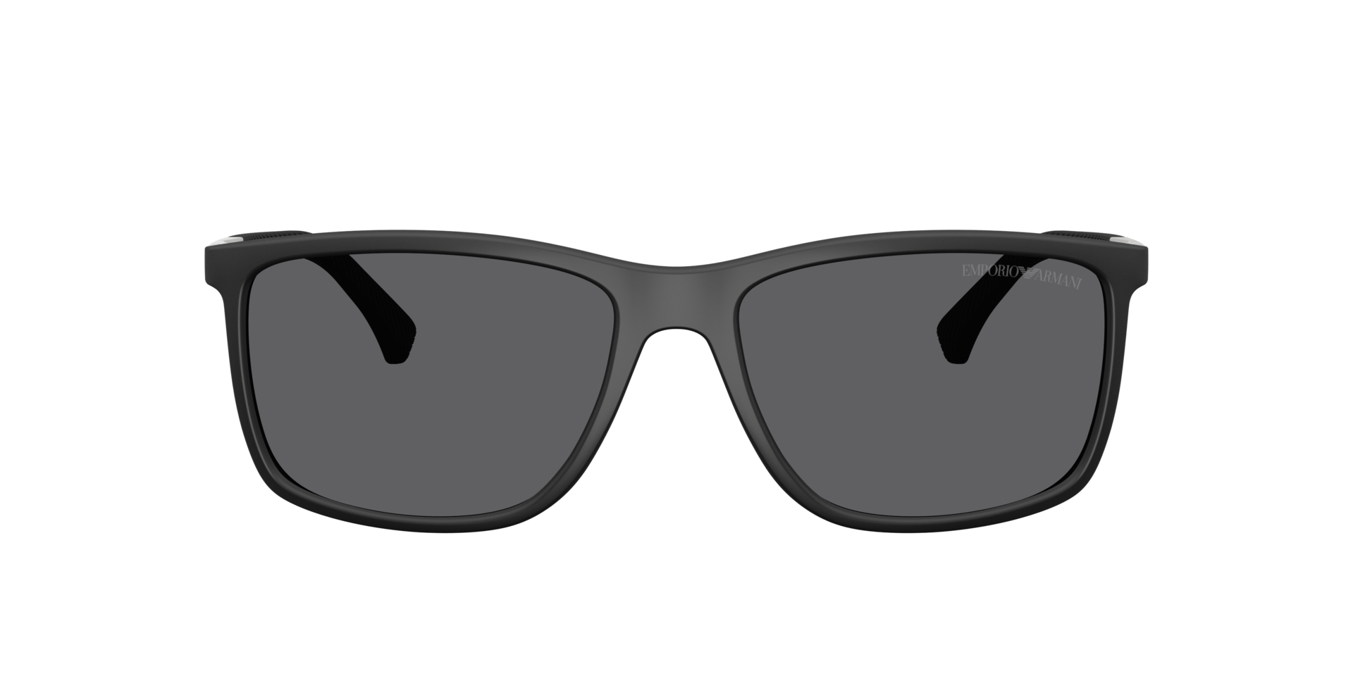 Rubber Black EA4058 -  Plastic Sonnenbrillen