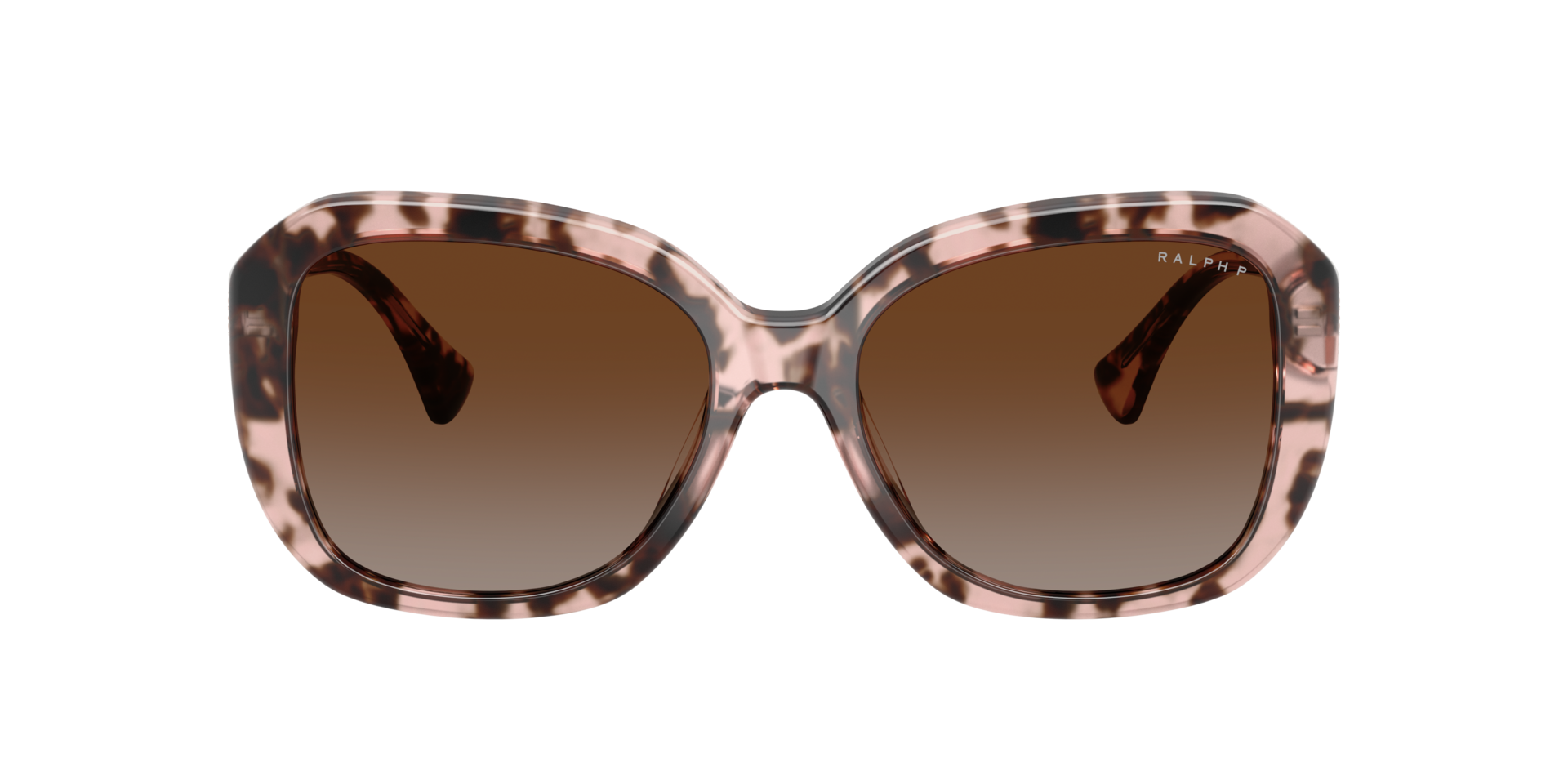 RA5321U Shiny Rose Havana AcetatSunglass Frames von B24, mit getönten Gläsern