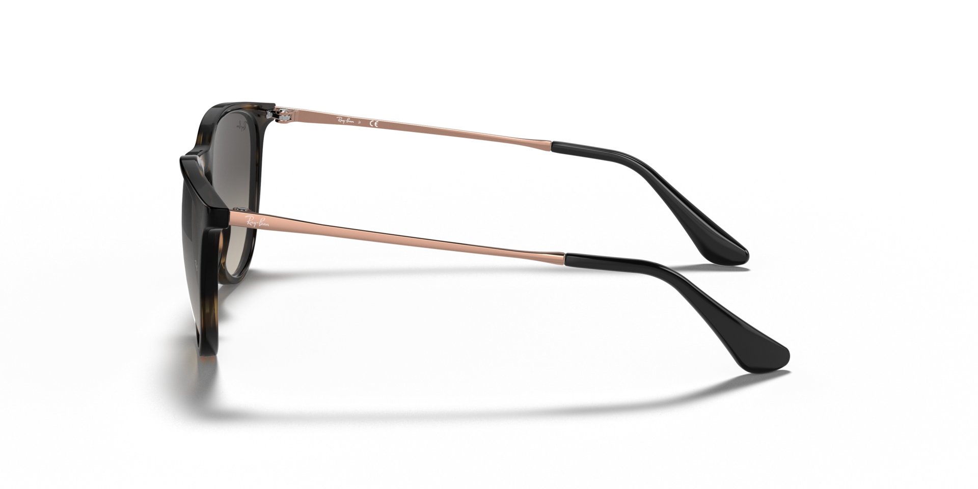 RB9060S Havana KunststoffSunglass Frames von B24, Seitenansicht
