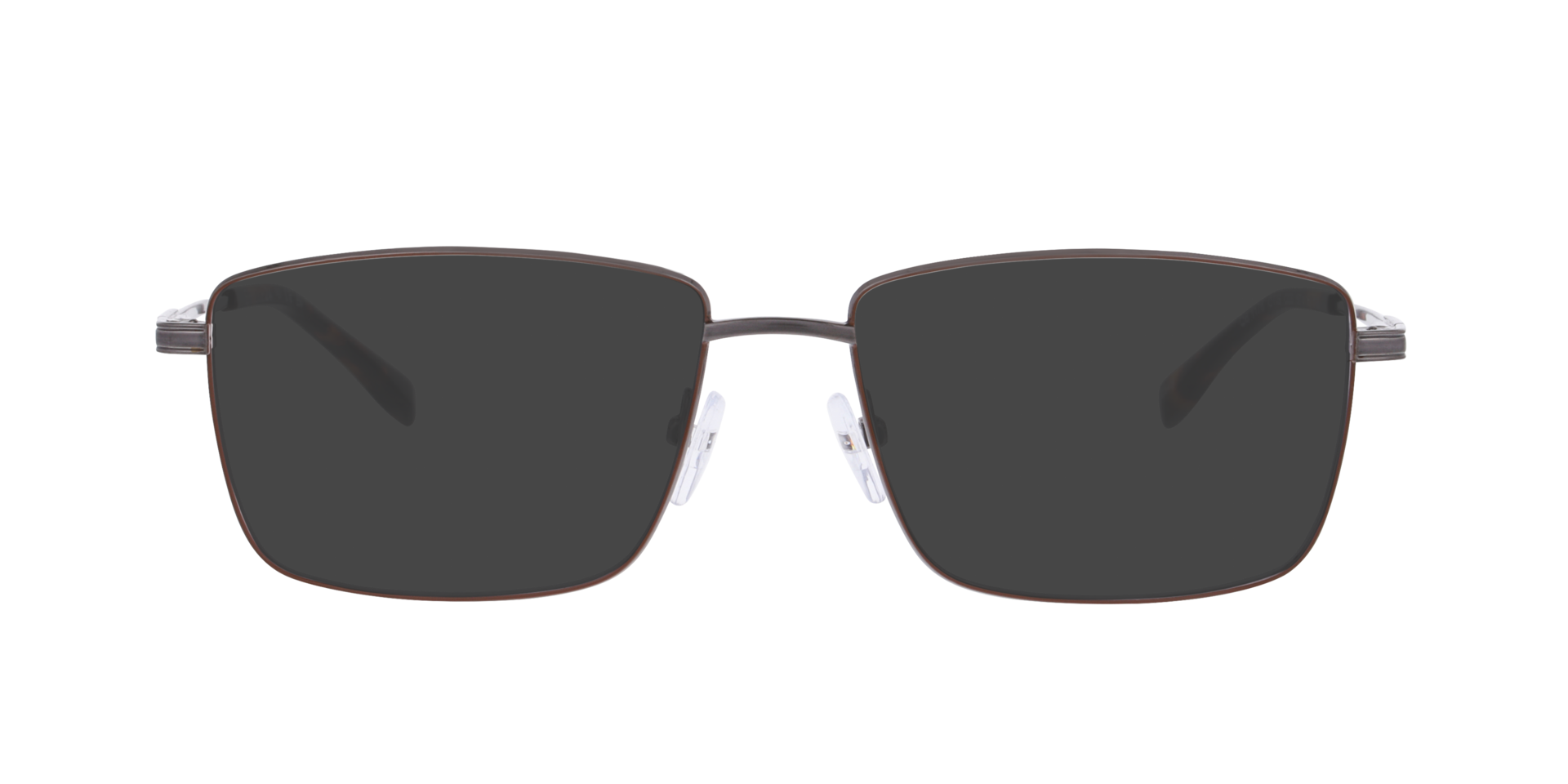 Otis Brown On Gunmetal MetallEyeglass Frames von B24, mit getönten Gläsern