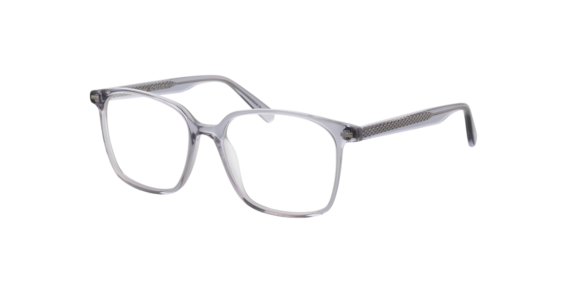 Taylor Crystal Hellgrau AcetatEyeglass Frames von B24, Dreiviertelansicht