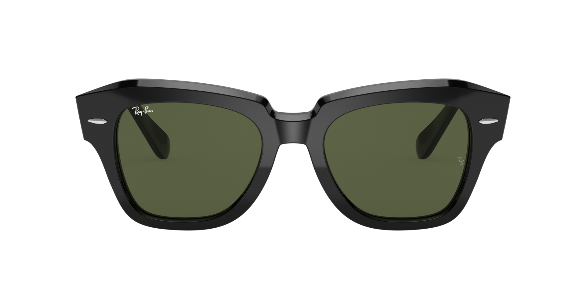 RB2186 Schwarz AcetatSunglass Frames von B24, mit getönten Gläsern