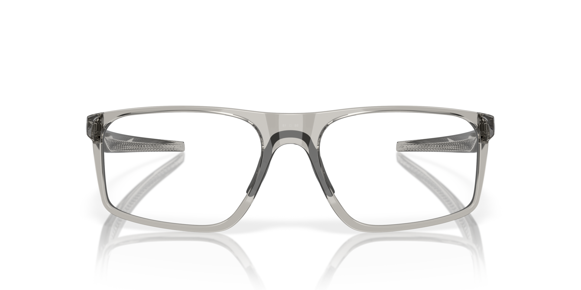 Bat Flip Grey Shadow KunststoffEyeglass Frames von B24, Vorderansicht