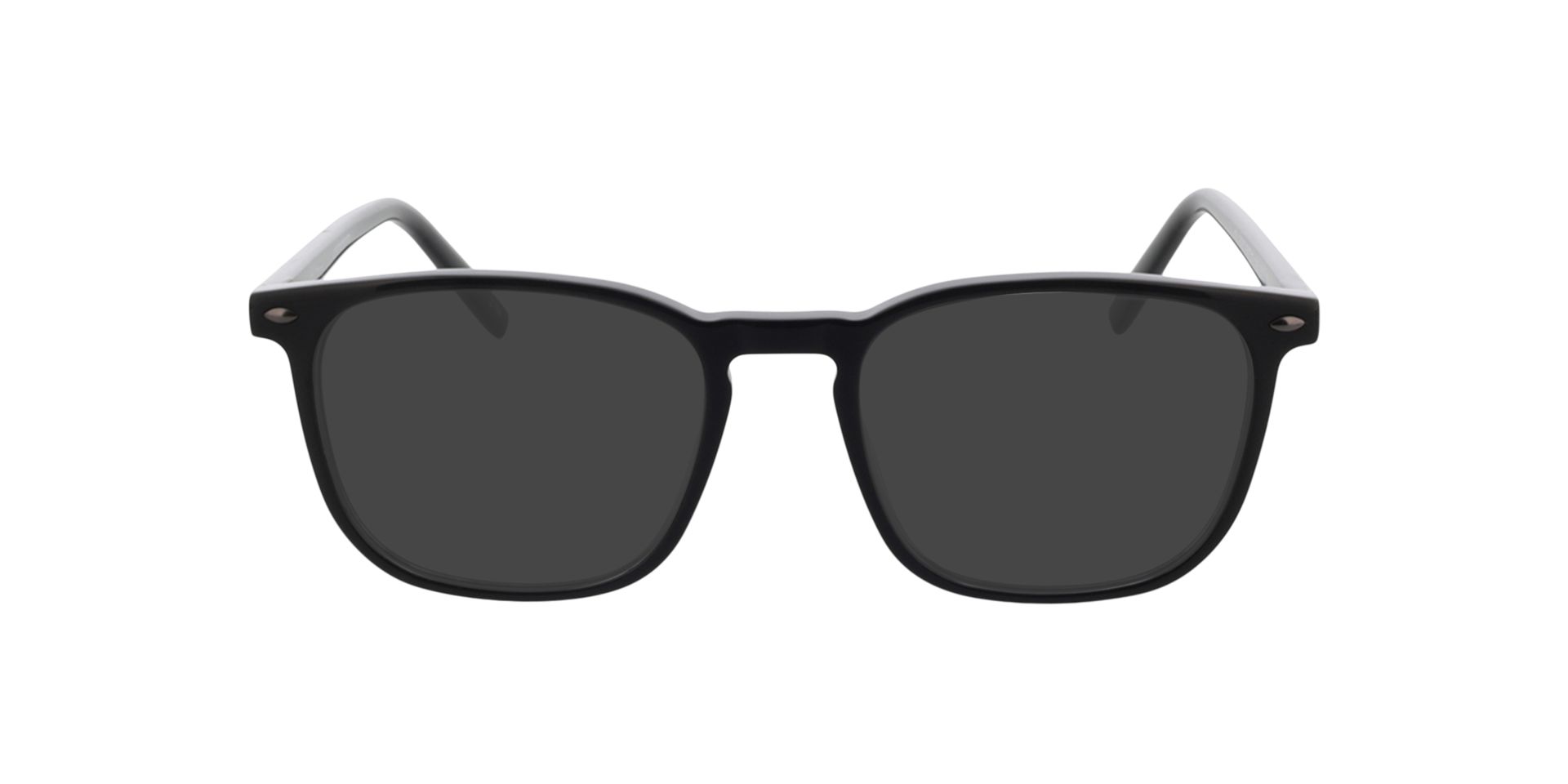 Tilbury Schwarz AcetatEyeglass Frames von B24, mit getönten Gläsern