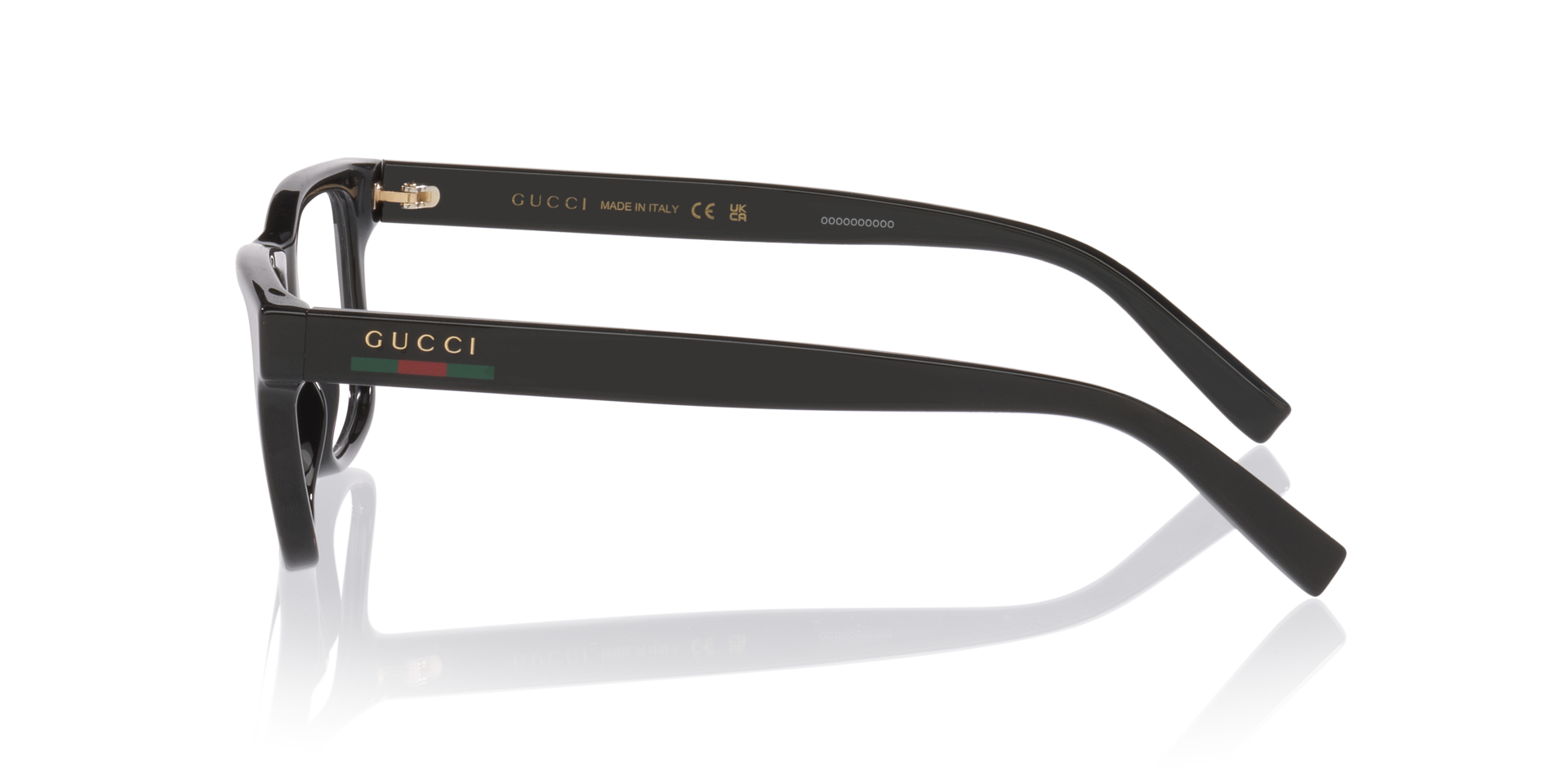 GG1987O Zwart KunststofEyeglass Frames van B24, Zijaanzicht
