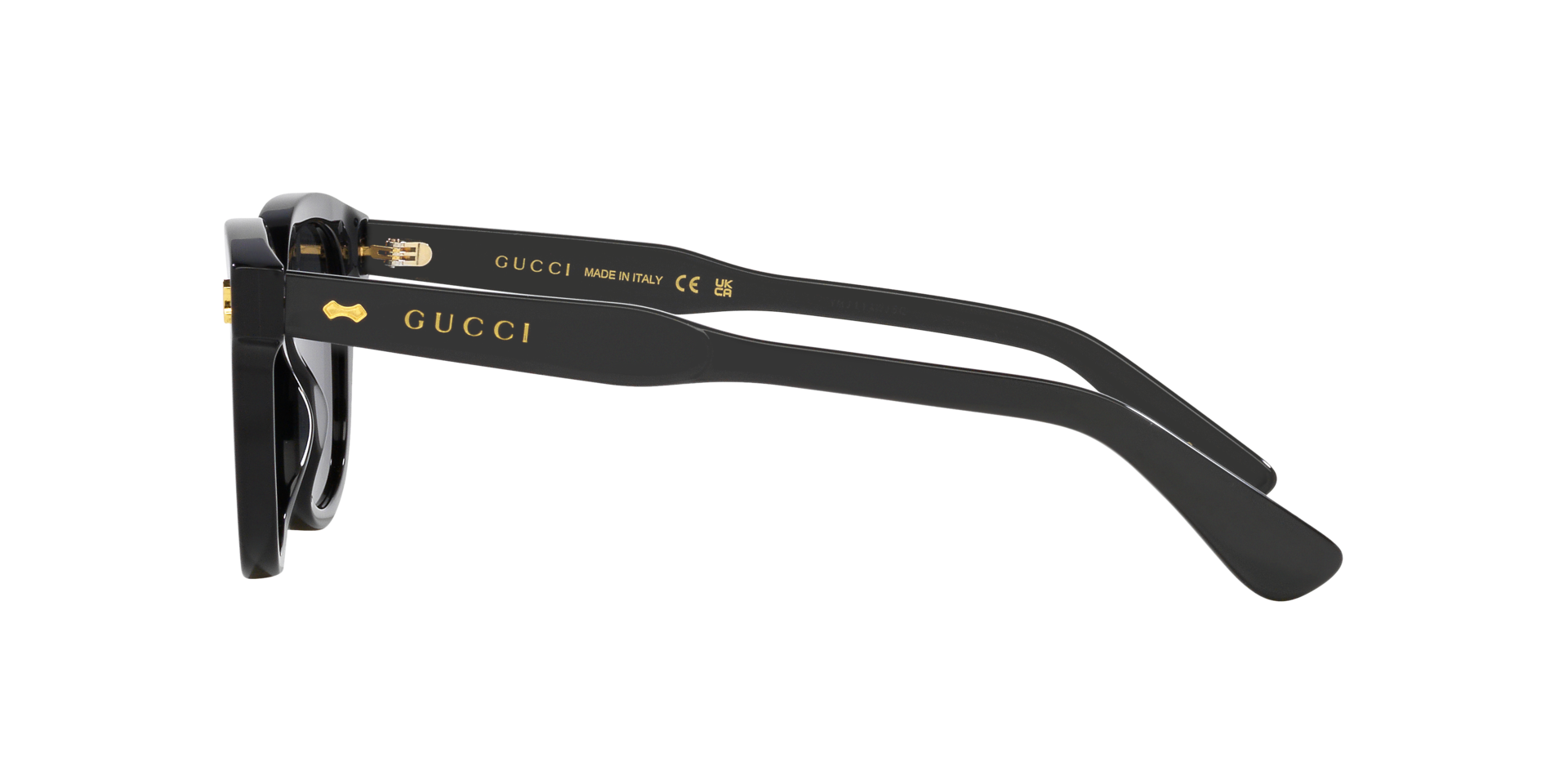 GG1264S Zwart AcetaatSunglass Frames van B24, Zijaanzicht