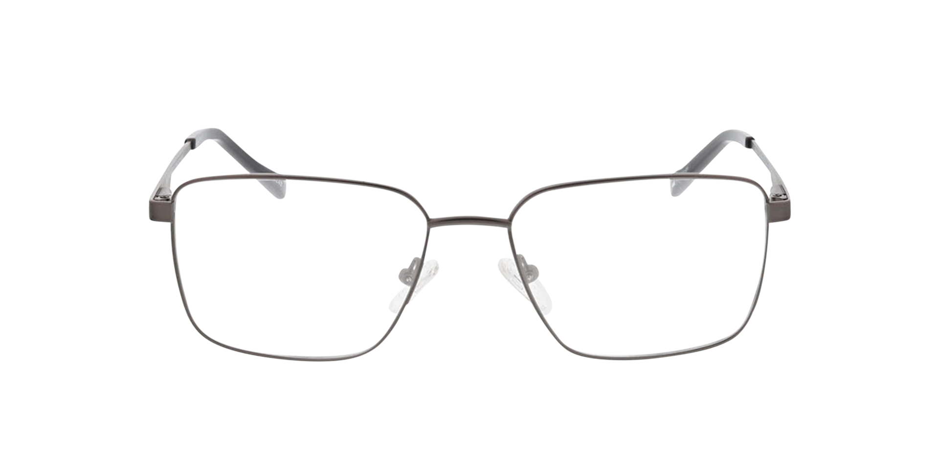 Derby Mat gunmetal MetaalEyeglass Frames van B24, Vooraanzicht