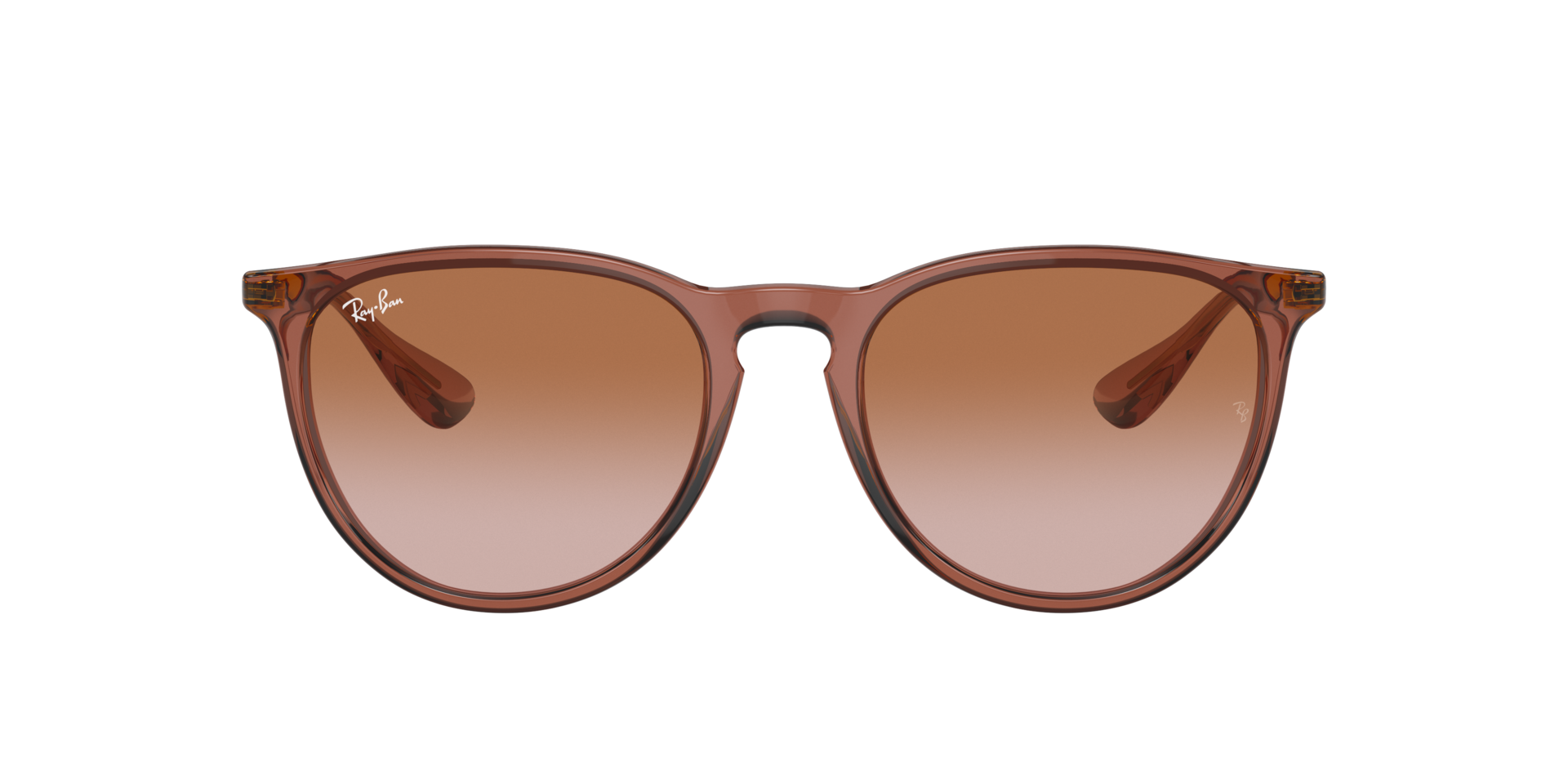Erika Classic Hellbraun transparent KunststoffSunglass Frames von B24, mit getönten Gläsern