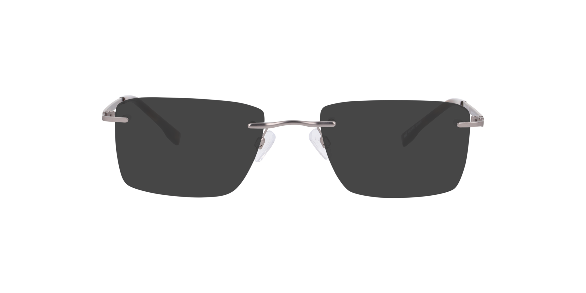 Newport Grijs MetaalEyeglass Frames van B24, met getinte lenzen