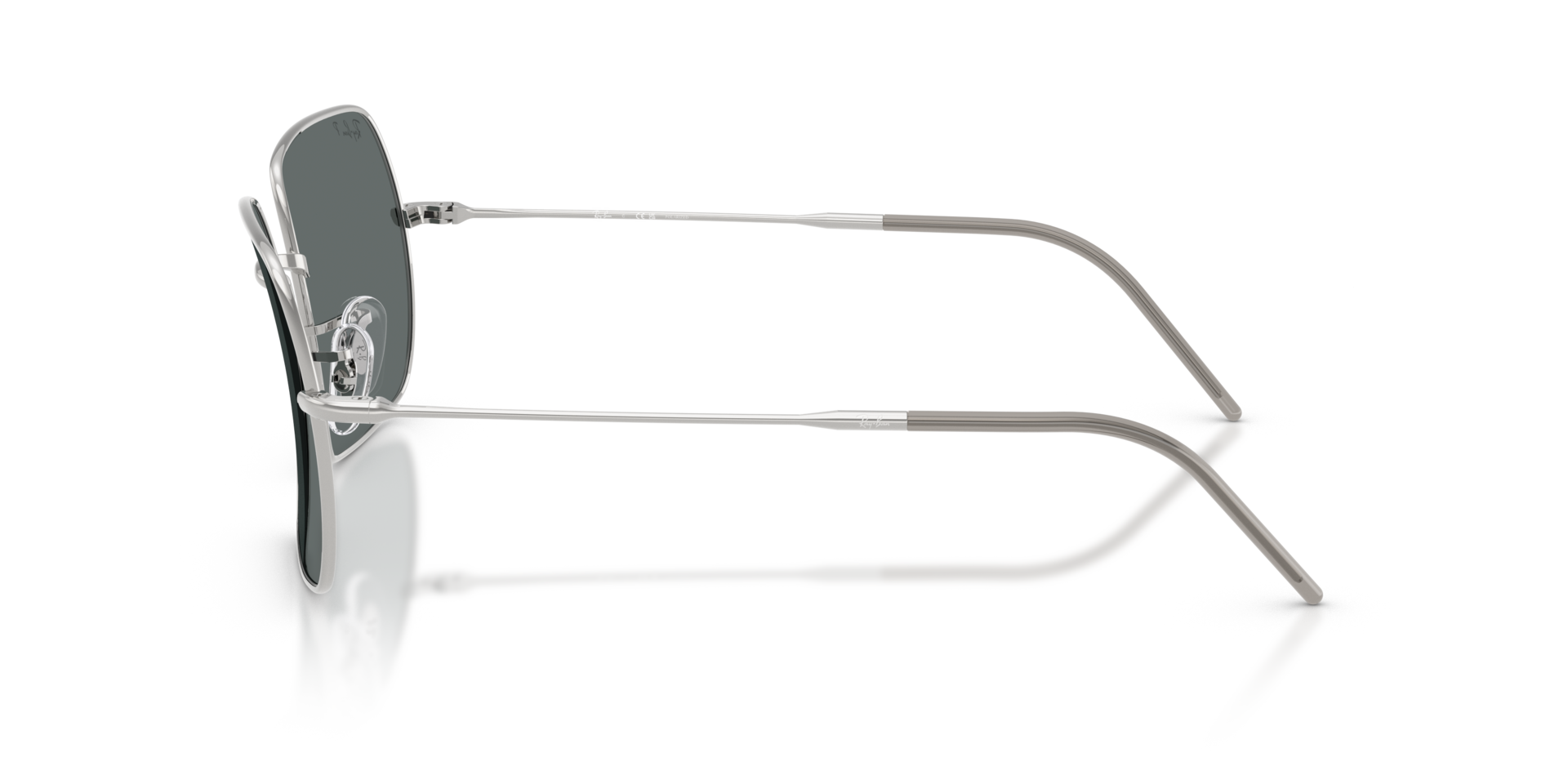 RBR0104S Silber MetallSunglass Frames von B24, Seitenansicht