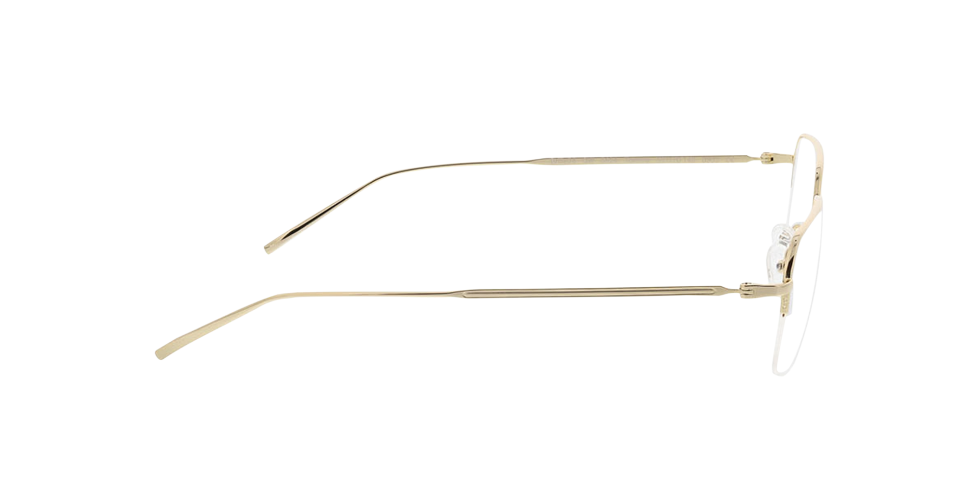 Tommy Gold MetallEyeglass Frames von B24, Seitenansicht