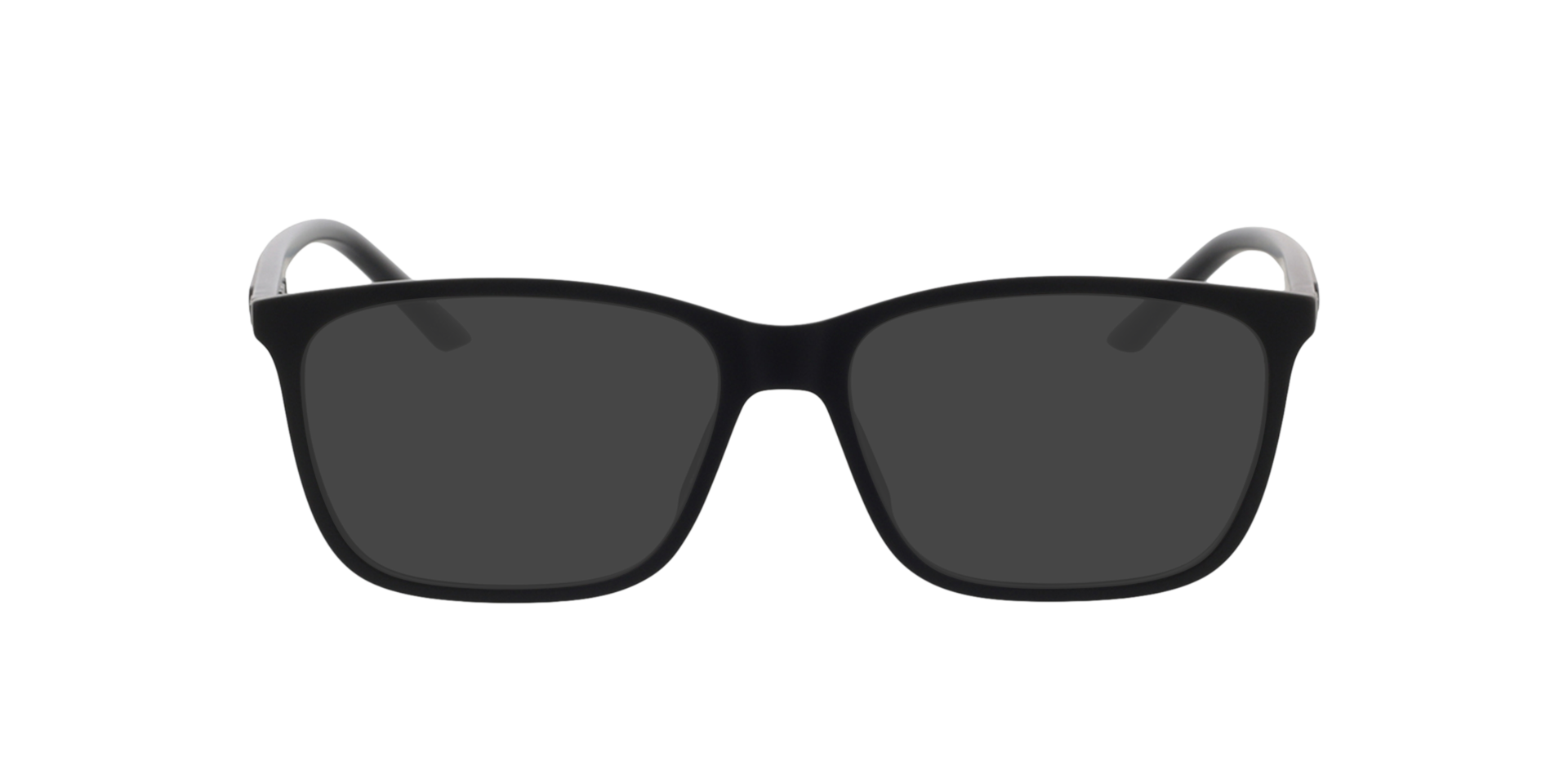 PU0387O Zwart KunststofEyeglass Frames van B24, met getinte lenzen