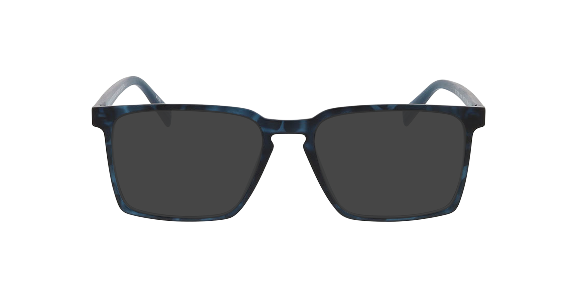 Lincoln Matt Havana Blue  &  Matt Blue KunststoffEyeglass Frames von B24, mit getönten Gläsern