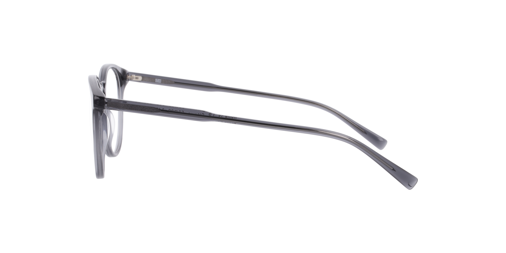 Ottawa Crystal Grau AcetatEyeglass Frames von B24, Seitenansicht