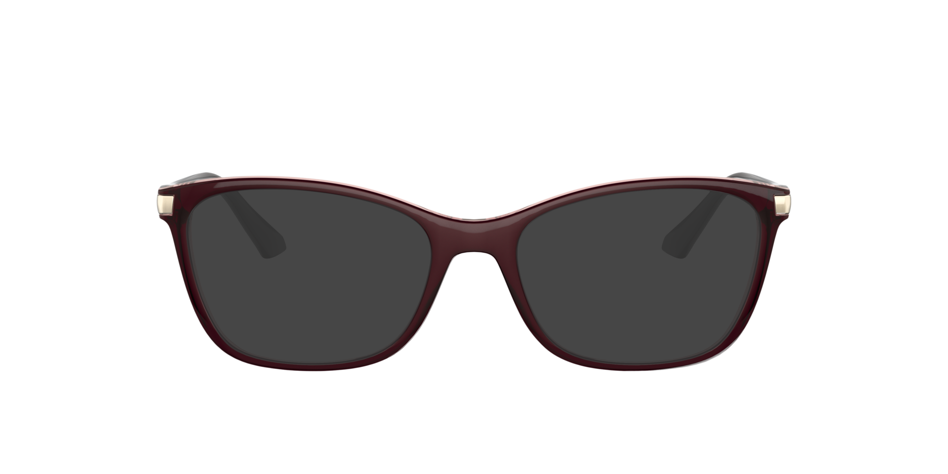 VO5378 Oben Braun & Rosa KunststoffEyeglass Frames von B24, mit getönten Gläsern