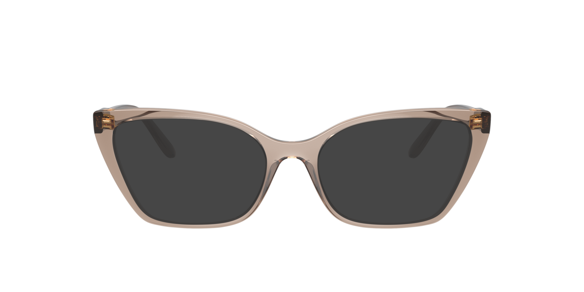 VO5519 Karamell transparent KunststoffEyeglass Frames von B24, mit getönten Gläsern