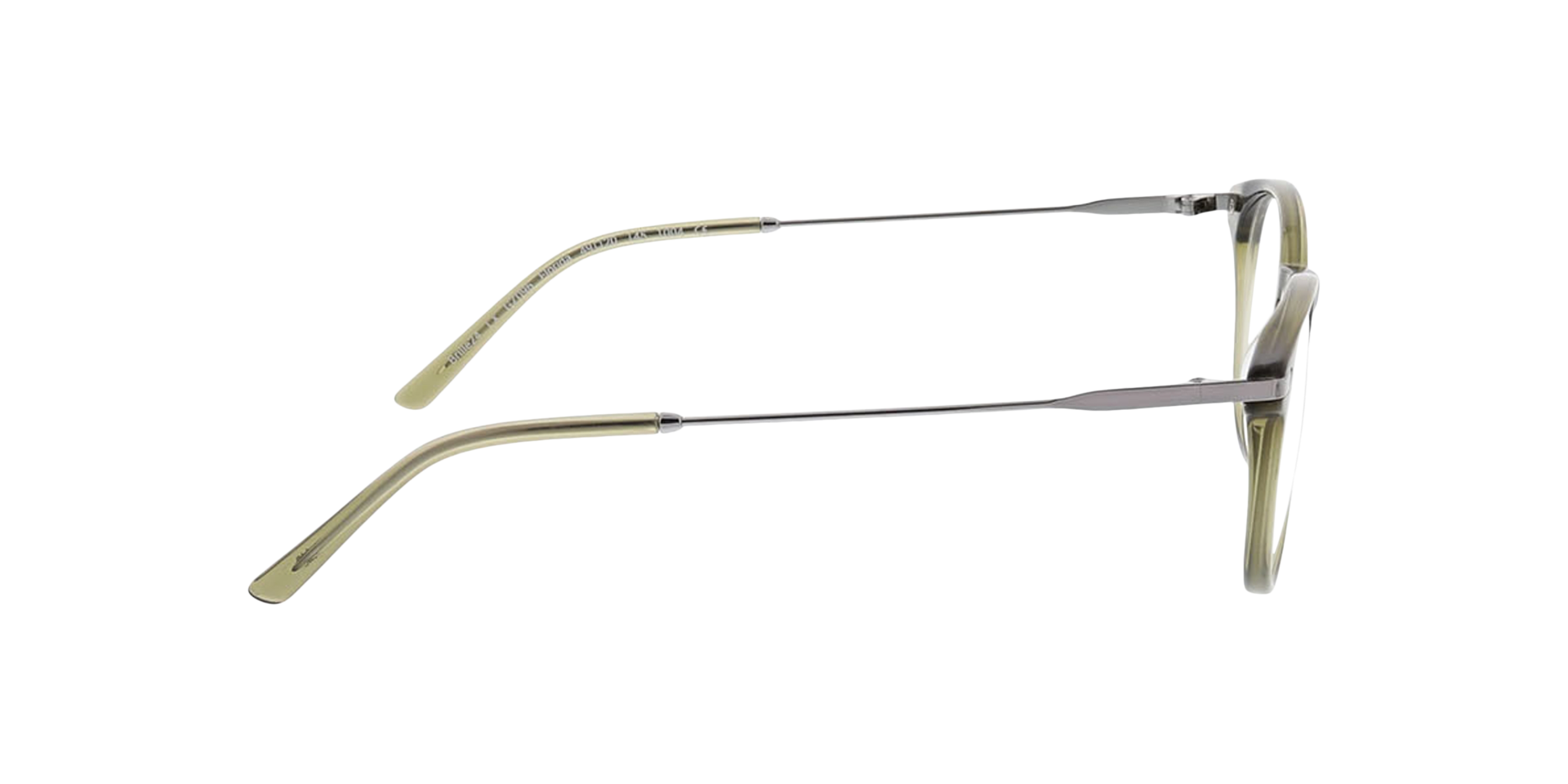 Florida Crystal Grün AcetatEyeglass Frames von B24, Seitenansicht