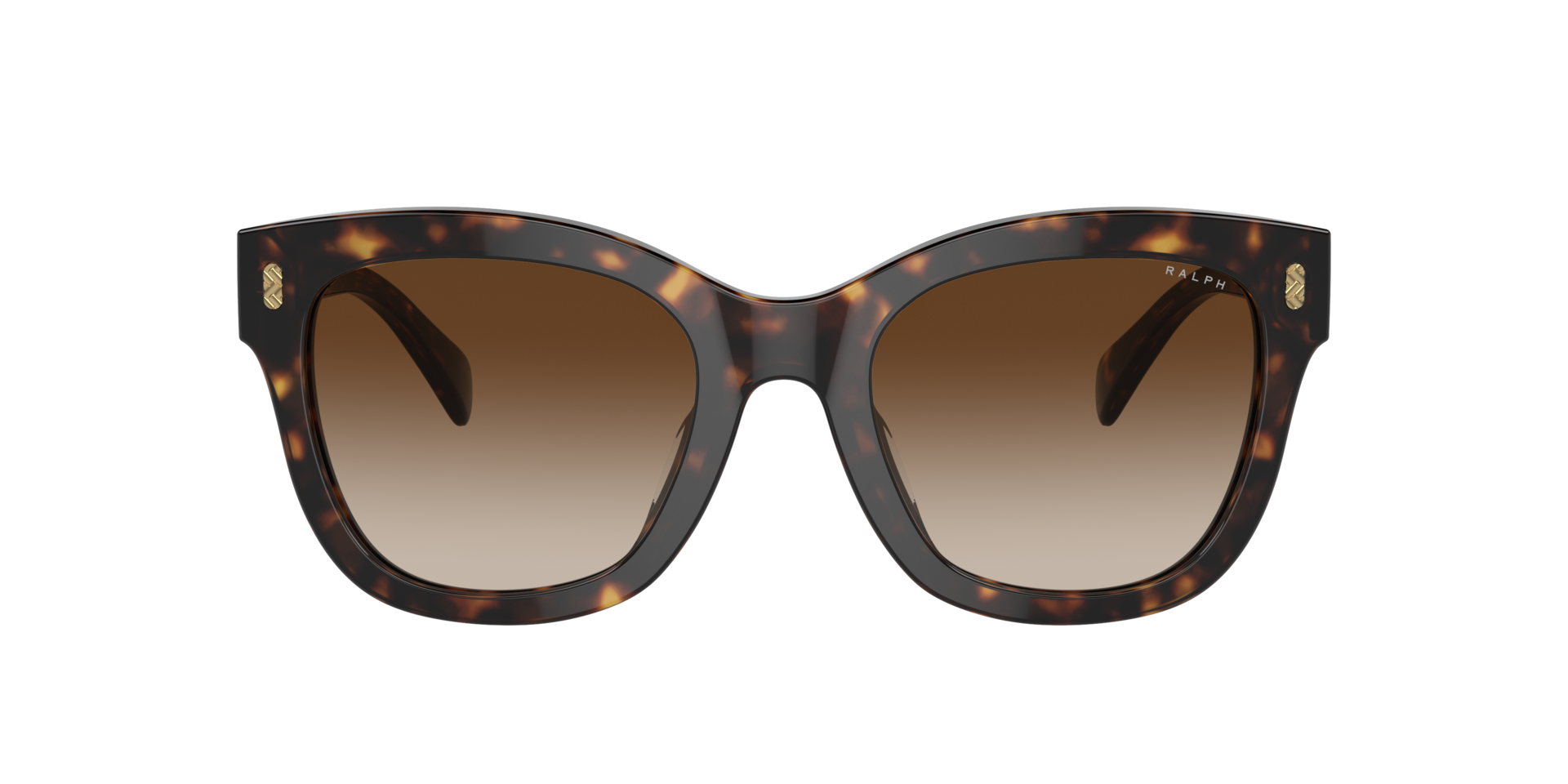 Glänzendes Dunkelhavana RA5301U -  Acetate Sonnenbrillen