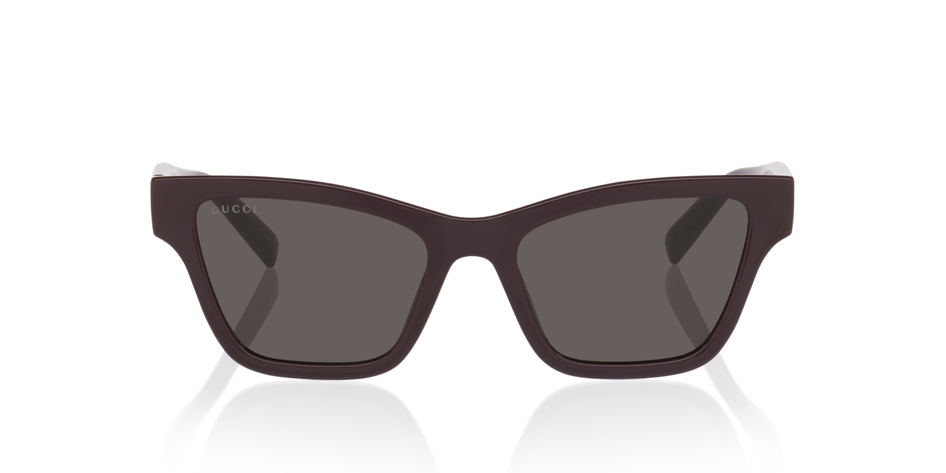 GG1982S Paars KunststofSunglass Frames van B24, Vooraanzicht