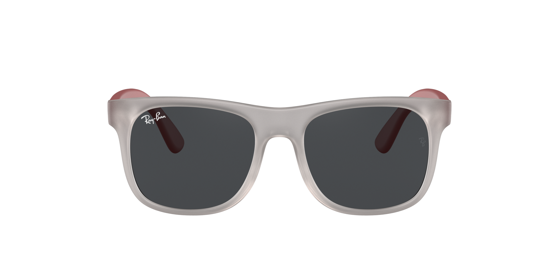 RB9069S Grau transparent KunststoffSunglass Frames von B24, mit getönten Gläsern