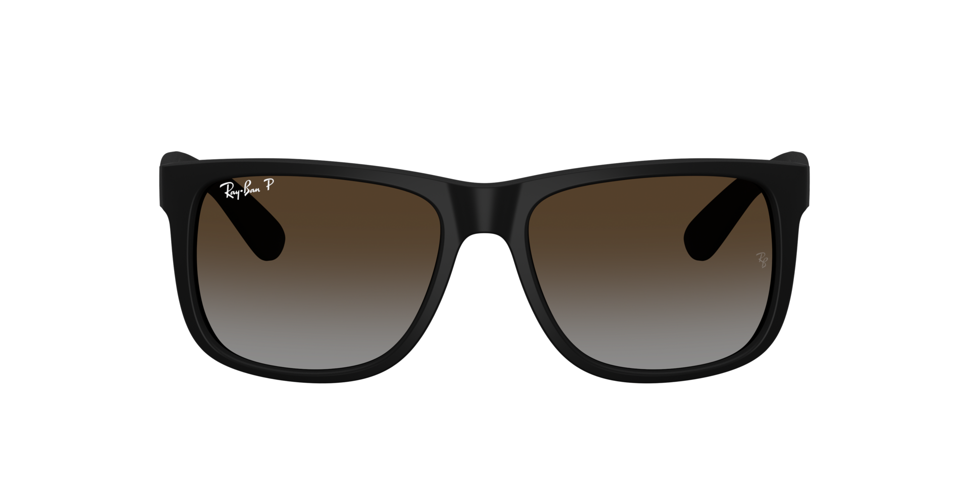 Justin Classic Rubber Black KunststoffSunglass Frames von B24, mit getönten Gläsern