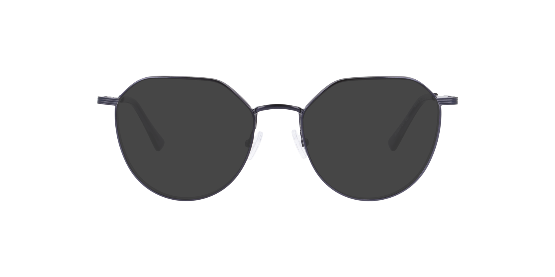Stevie Donkerblauw MetaalEyeglass Frames van B24, met getinte lenzen